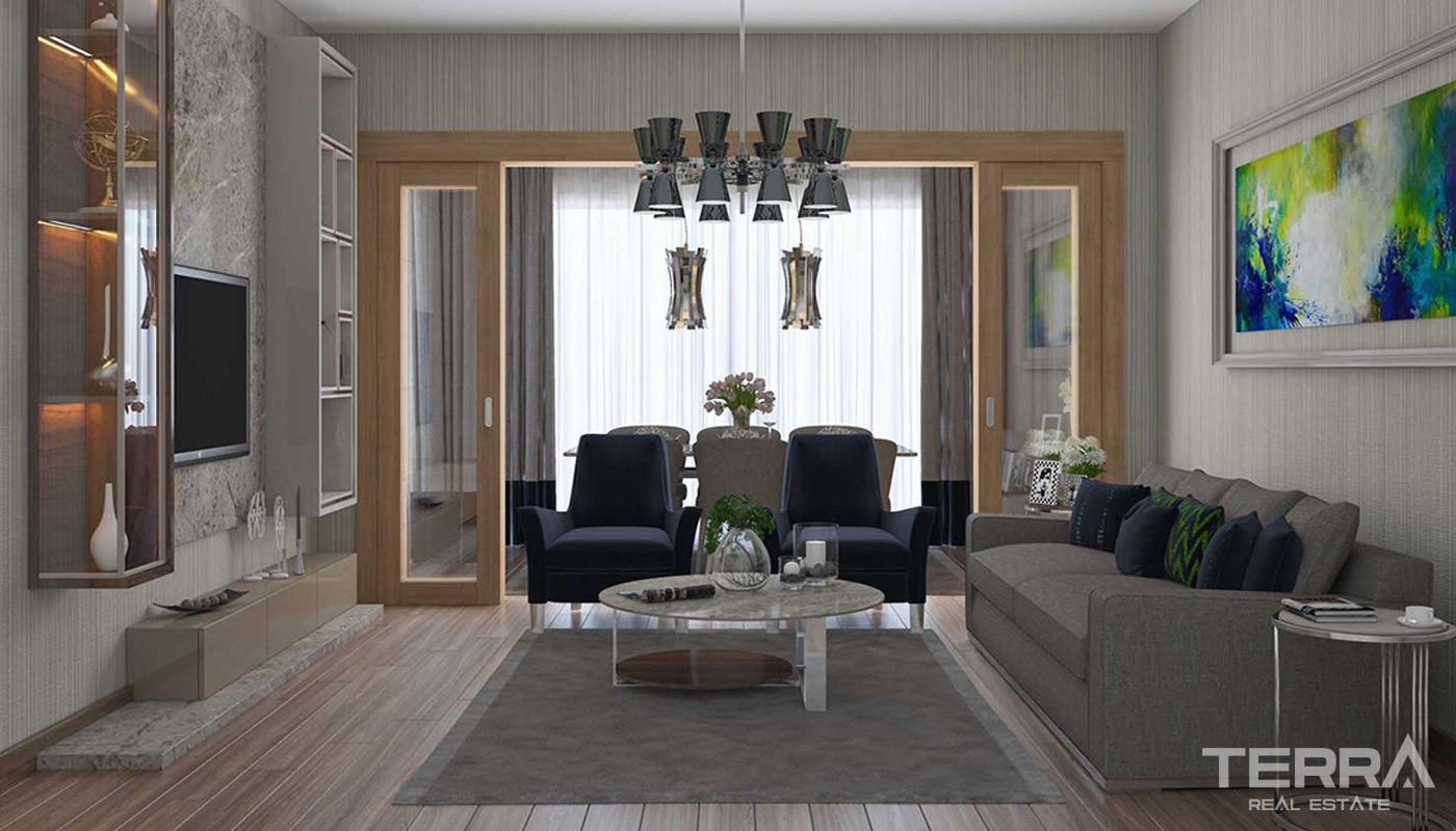 High-quality Apartments in Istanbul Near TEM Highway - 17901