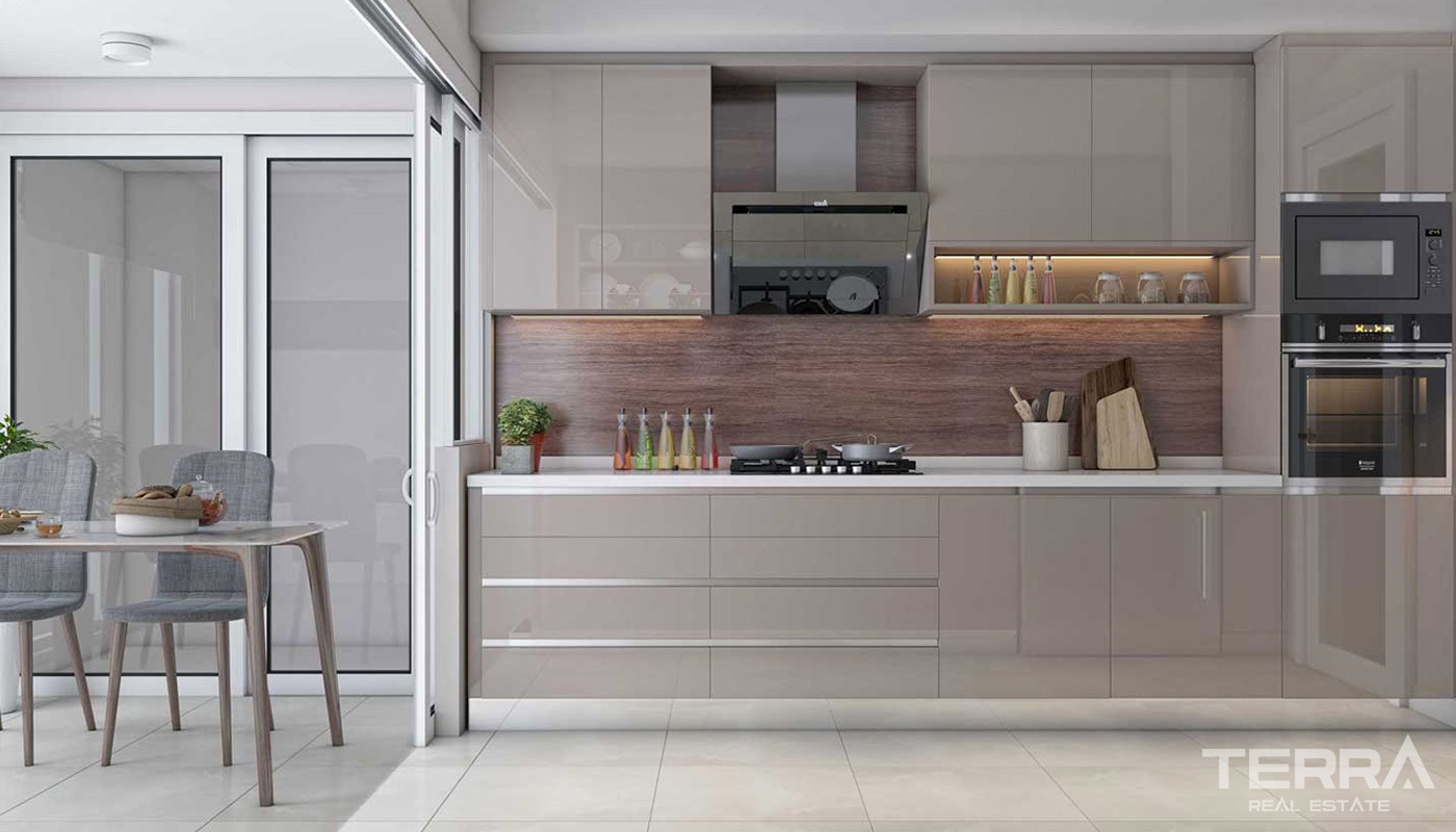High-quality Apartments in Istanbul Near TEM Highway - 17903