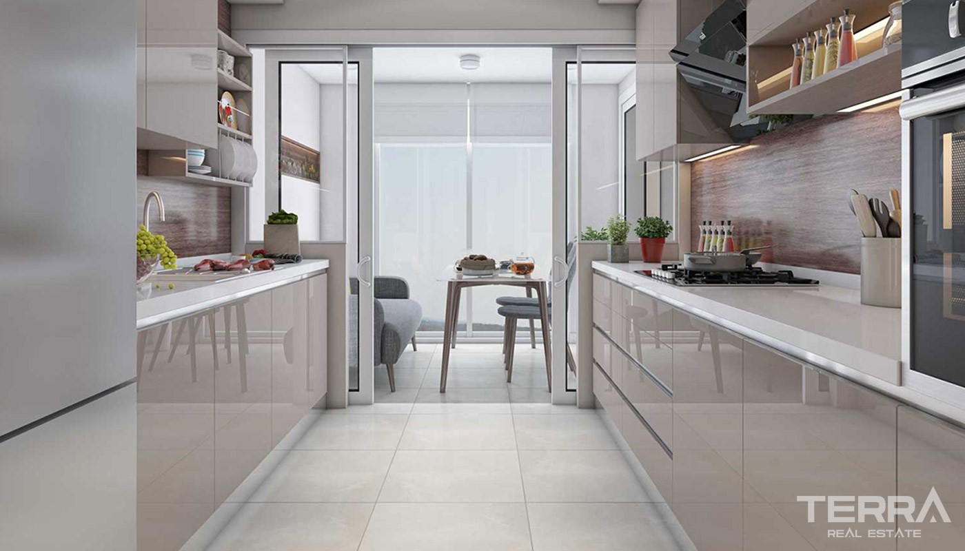 High-quality Apartments in Istanbul Near TEM Highway - 17904
