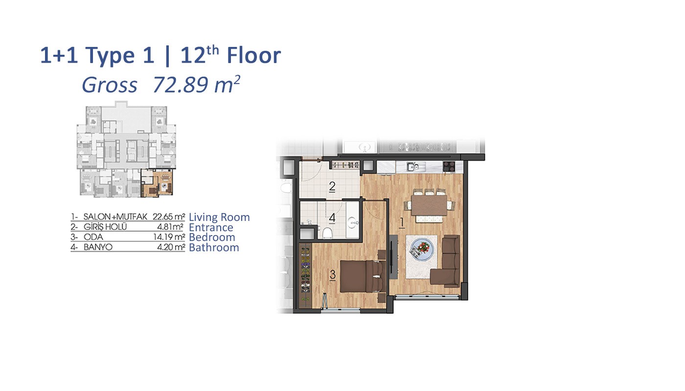 Quality Apartments in Istanbul, Başakşehir - 17920