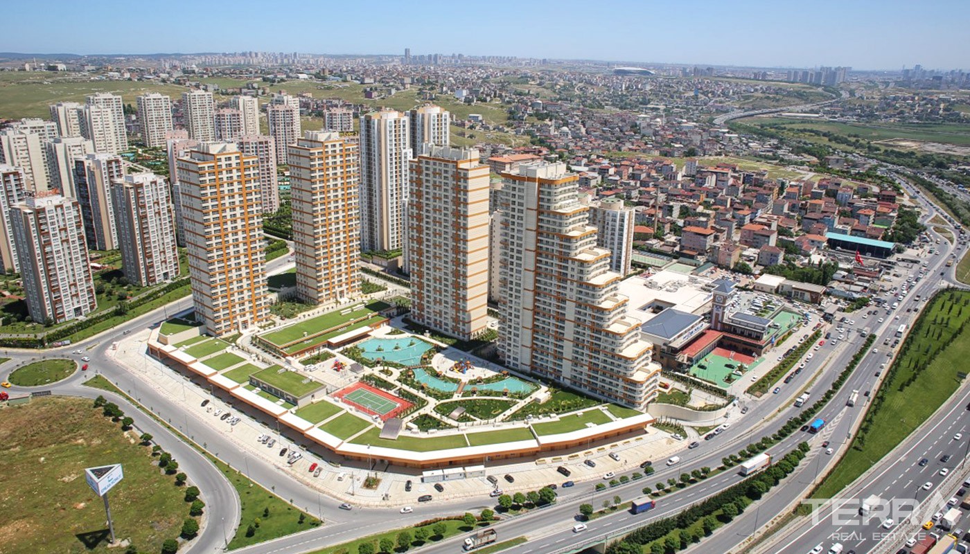 Prisvärda lägenheter med fantastisk havsutsikt i Istanbul Avcilar