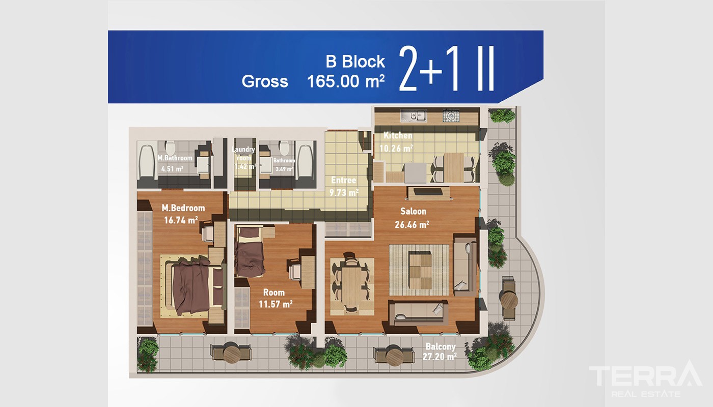 Affordable Apartments with Spectacular Sea View in Istanbul Avcilar - 17935