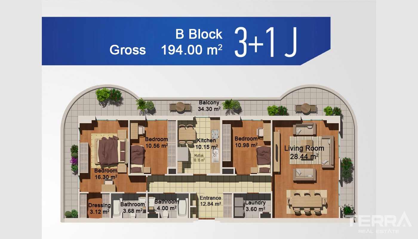 Affordable Apartments with Spectacular Sea View in Istanbul Avcilar - 17945