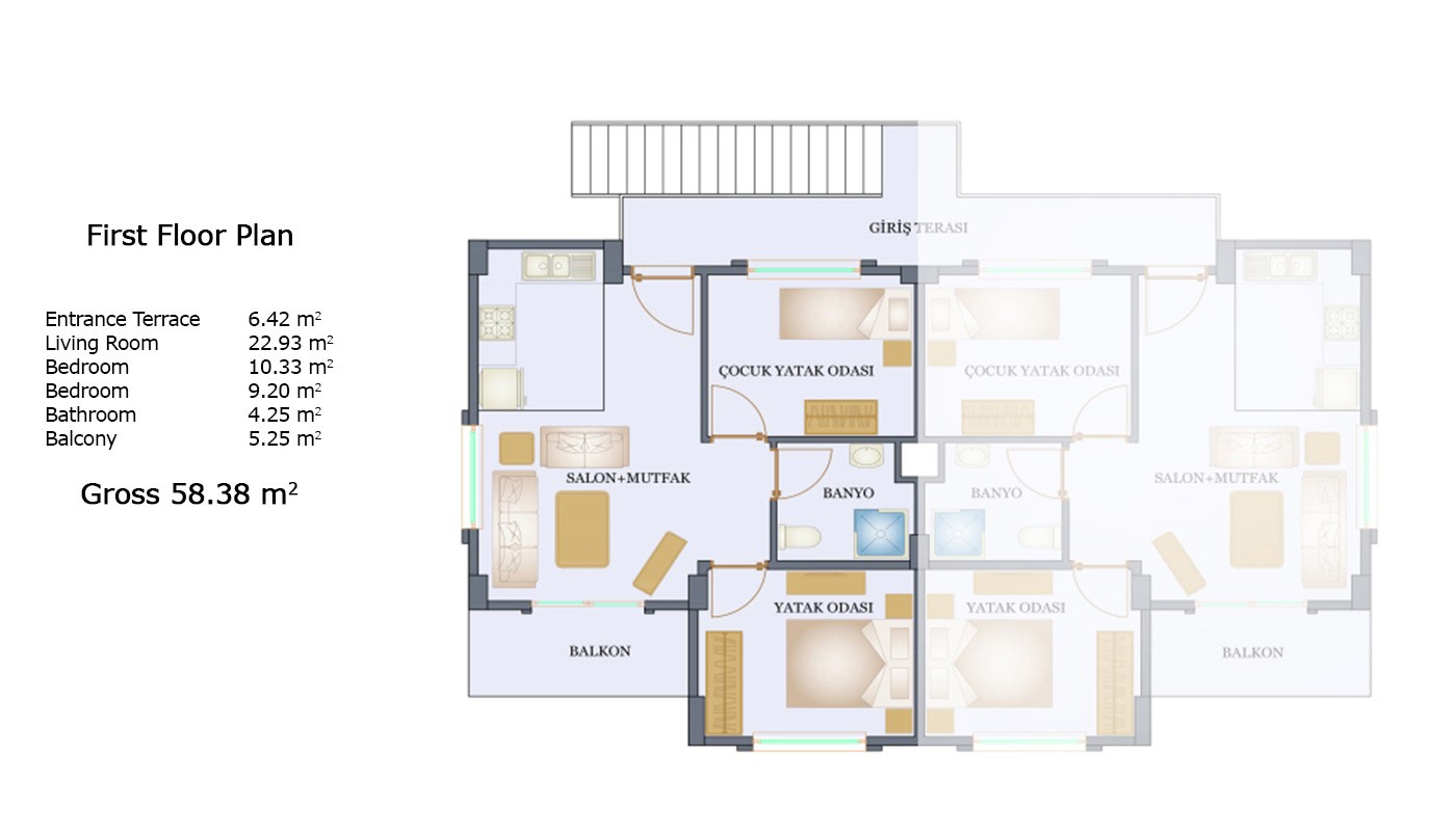 Boutique Designed Cheap Apartments in Istanbul Şile - 17965