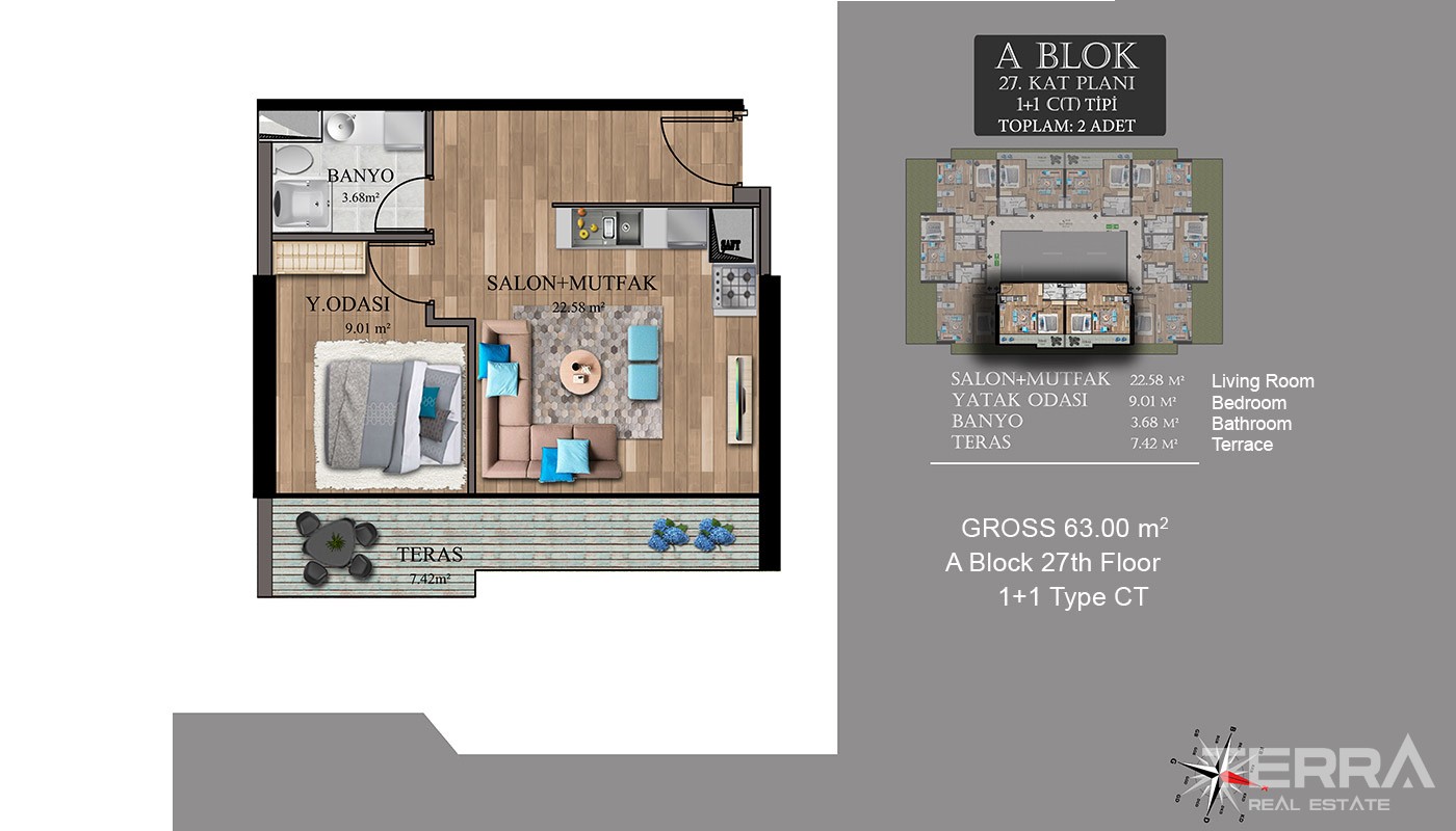 Centrally Located New Apartments in Istanbul Esenyurt - 18002
