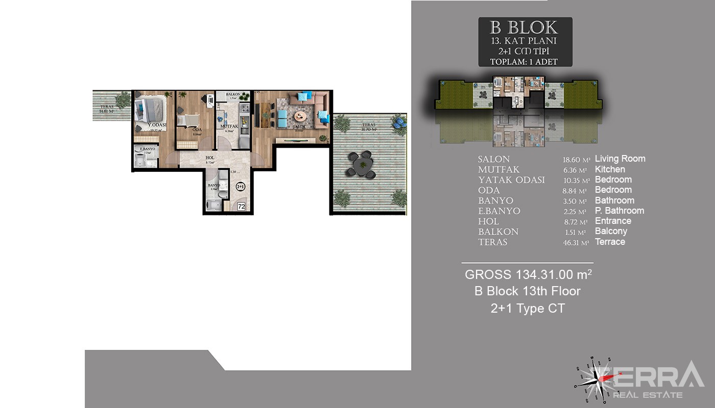 Centrally Located New Apartments in Istanbul Esenyurt - 18006