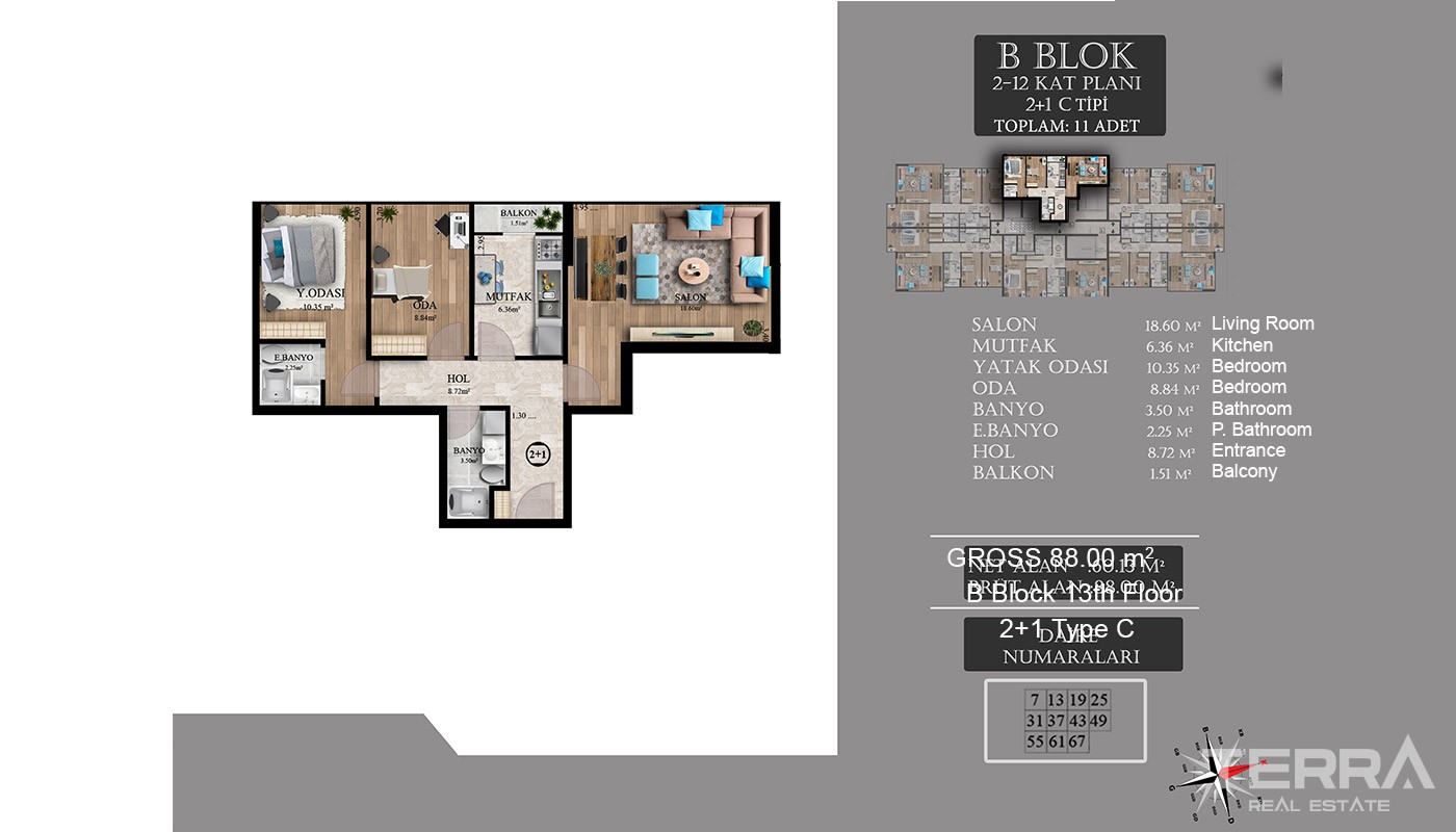 Centrally Located New Apartments in Istanbul Esenyurt - 18007