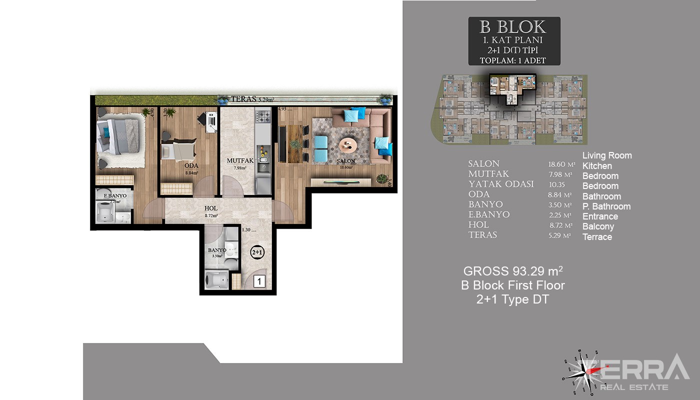 Centrally Located New Apartments in Istanbul Esenyurt - 18009