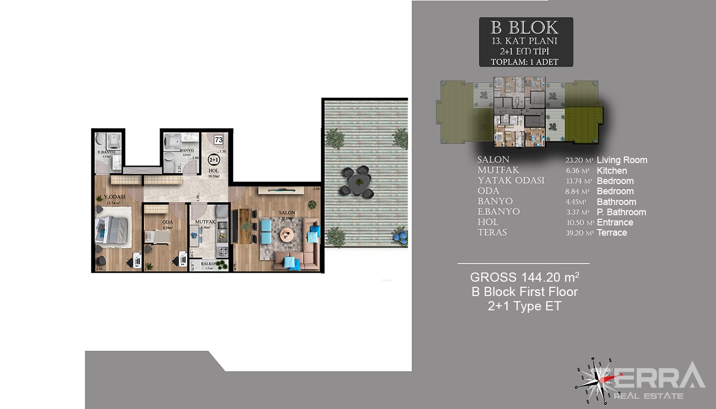 Centrally Located New Apartments in Istanbul Esenyurt - 18010