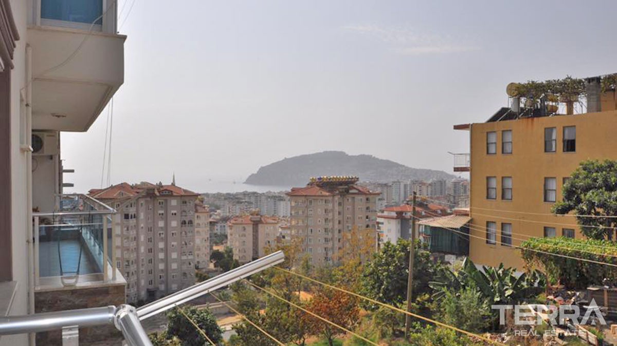 Bargain Apartment for Sale in Alanya Cikcilli With Swimming Pool - 18041