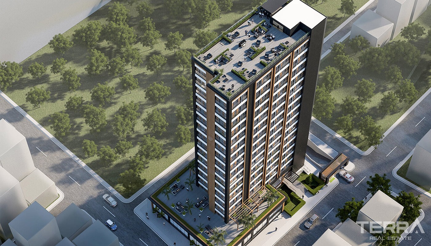 High-Quality Apartments Designed as Home Office in Istanbul - 18044