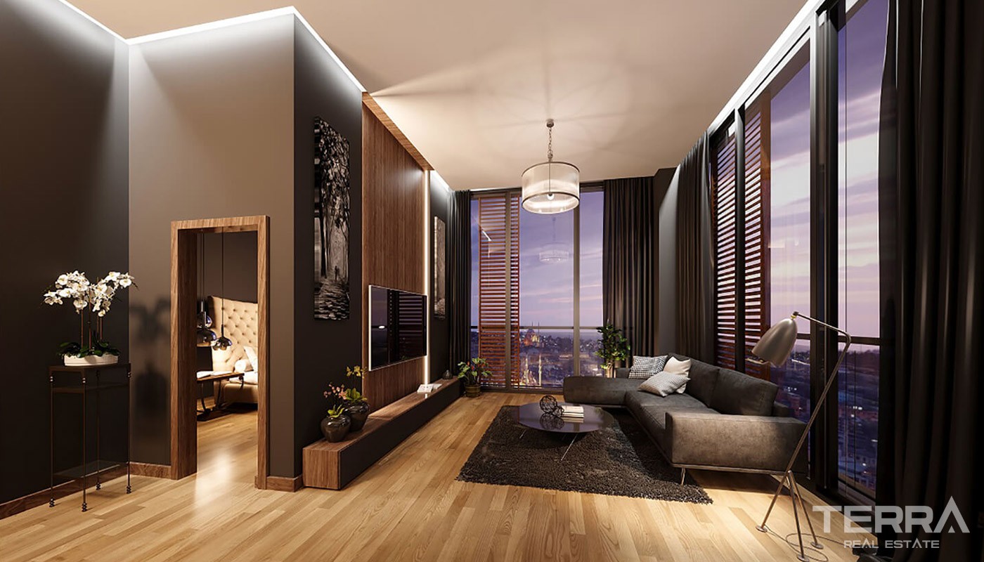 High-Quality Apartments Designed as Home Office in Istanbul - 18066