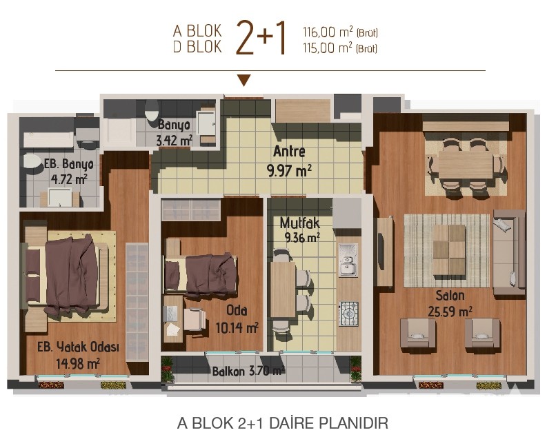 Ready to Move Apartments Offer Privileged Lifestyle in Istanbul - 18127