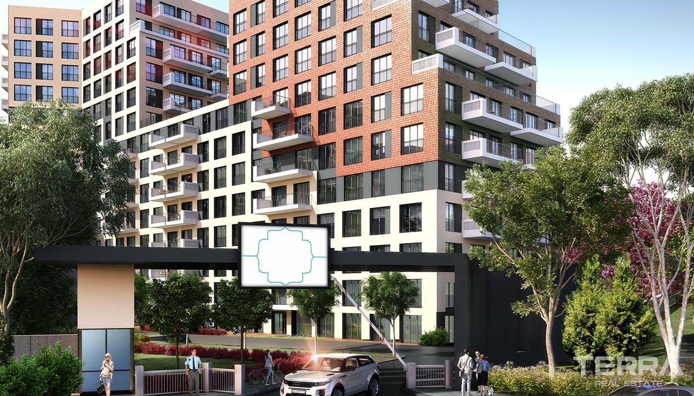 Modern Apartments Intertwined with Greenery in Istanbul - 18129