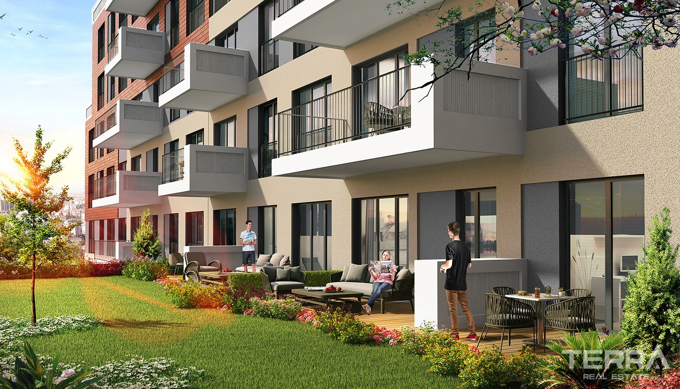 Modern Apartments Intertwined with Greenery in Istanbul - 18134
