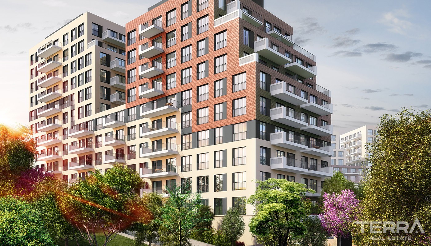 Modern Apartments Intertwined with Greenery in Istanbul - 18135