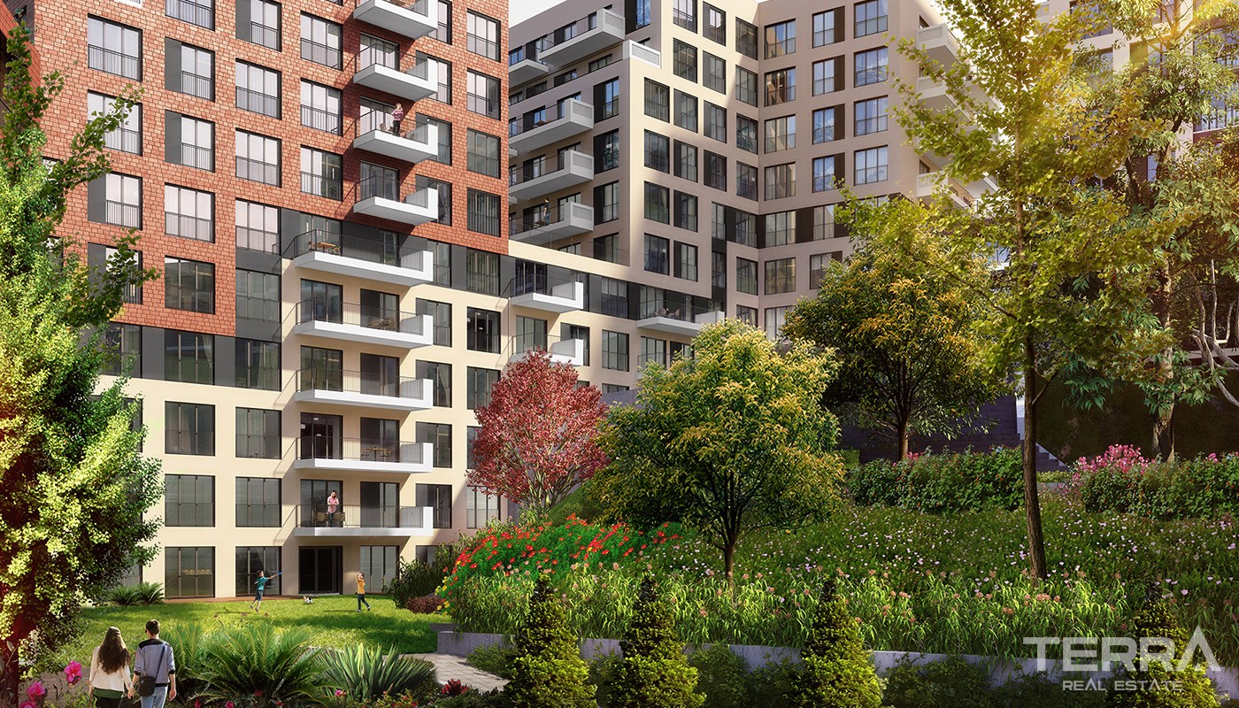 Modern Apartments Intertwined with Greenery in Istanbul - 18141
