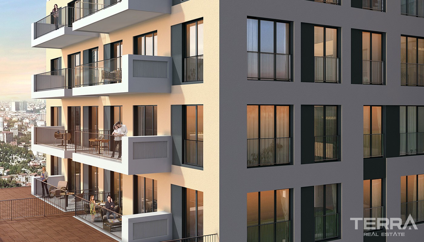 Modern Apartments Intertwined with Greenery in Istanbul - 18146