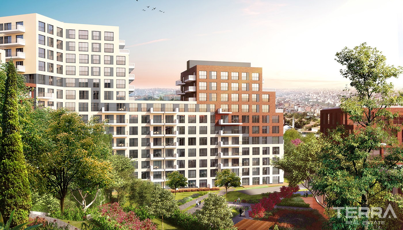 Modern Apartments Intertwined with Greenery in Istanbul - 18147