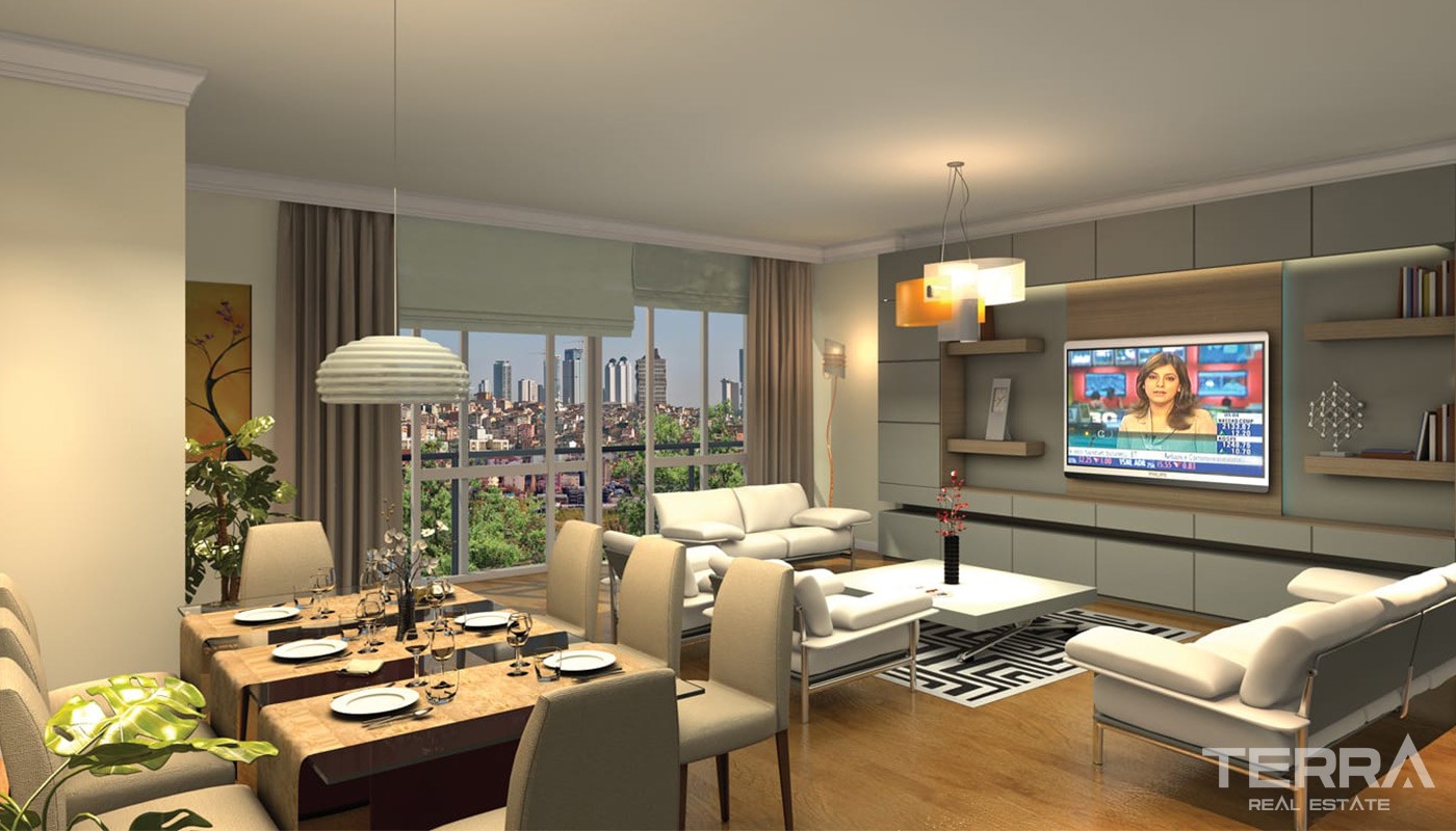 Affordable Apartments in Istanbul Kagithane - 18178