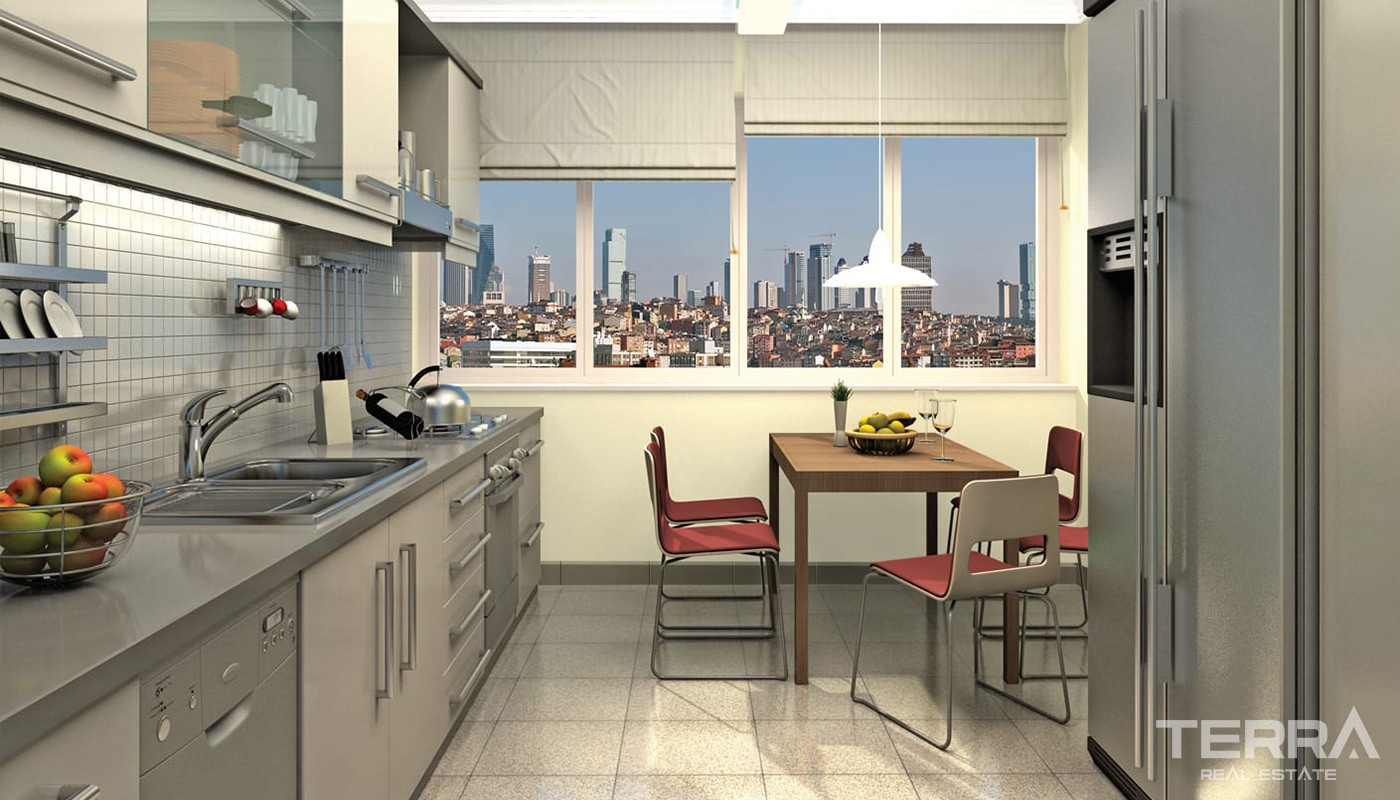 Affordable Apartments in Istanbul Kagithane - 18179