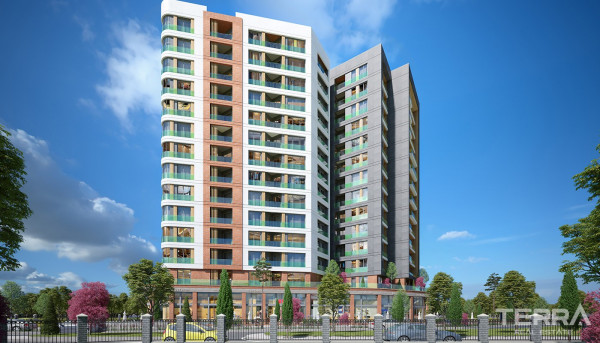 Meerblick-Apartments in der Nähe des Meeres in Zeytinburnu Istanbul