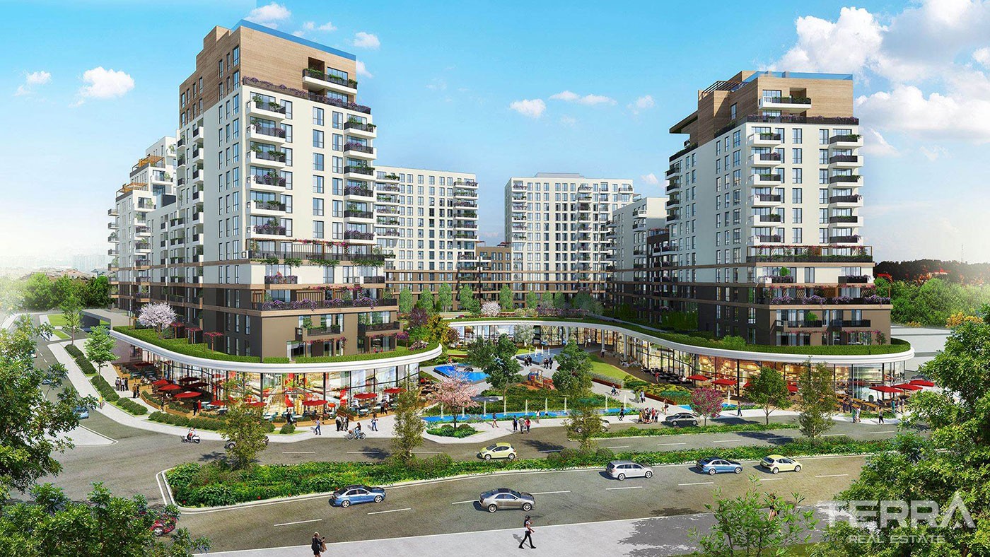 Luxury Apartments in High-end Complex in Istanbul - 38626