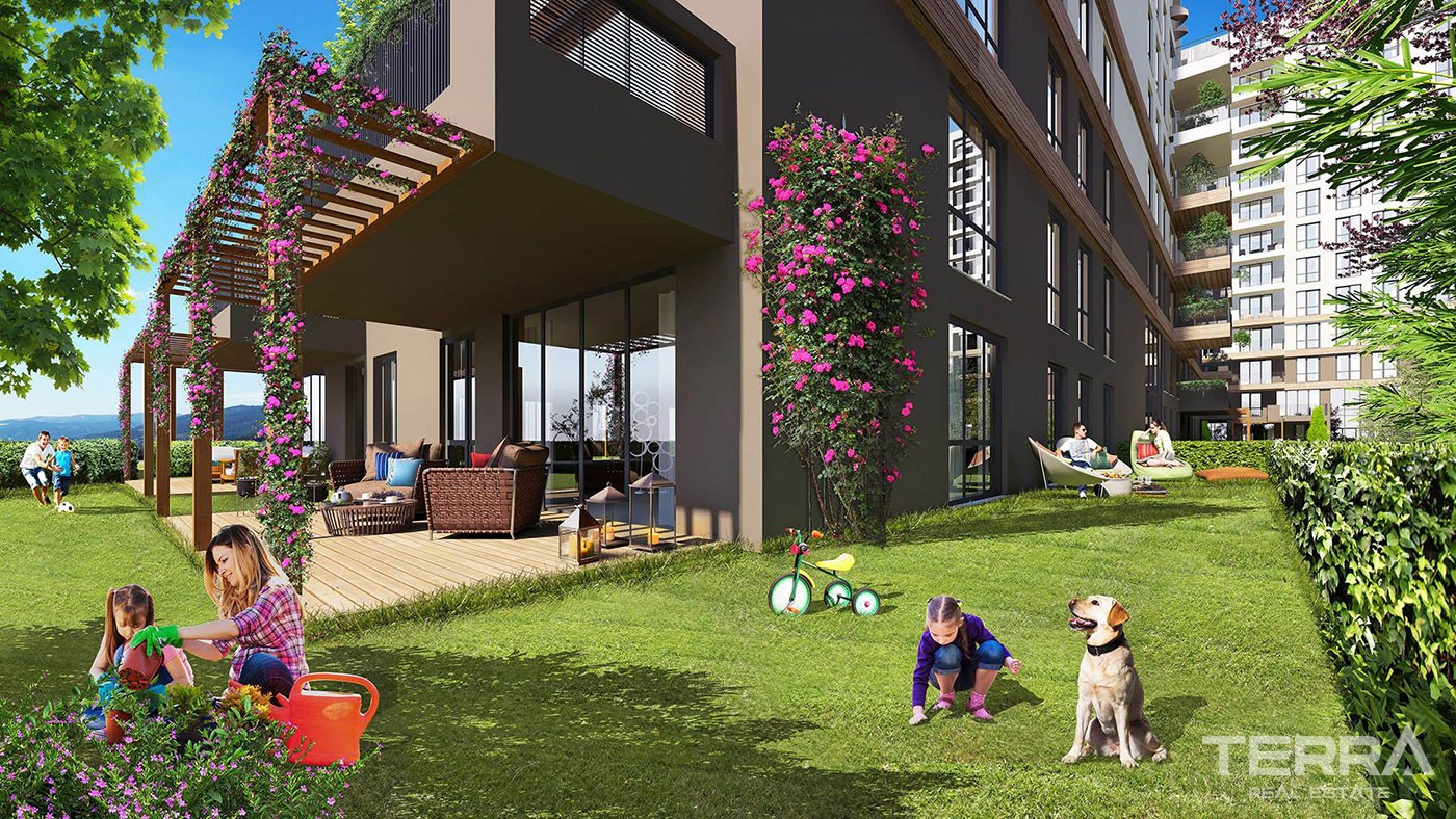 Luxury Apartments in High-end Complex in Istanbul - 38629