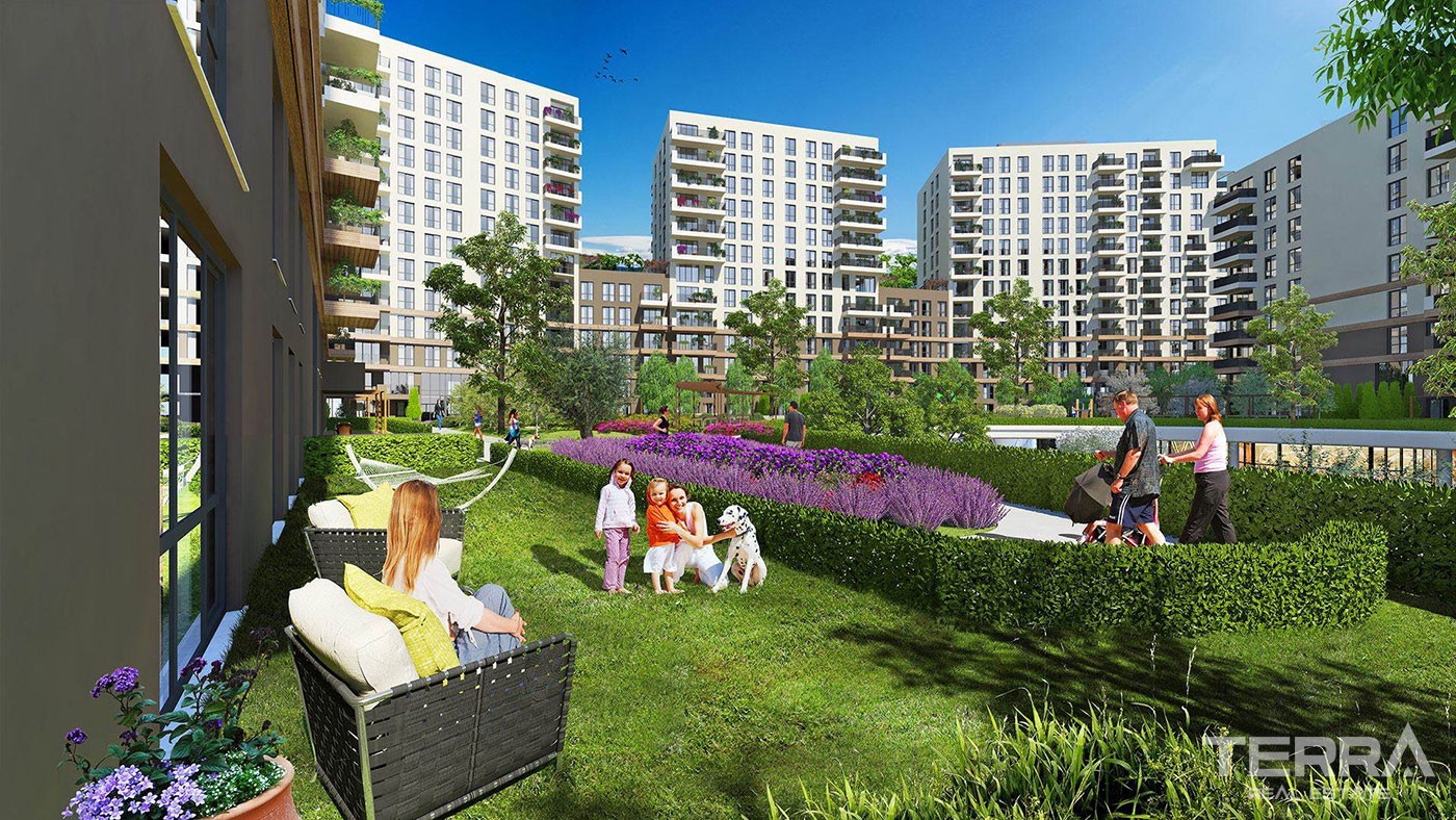 Luxury Apartments in High-end Complex in Istanbul - 38632