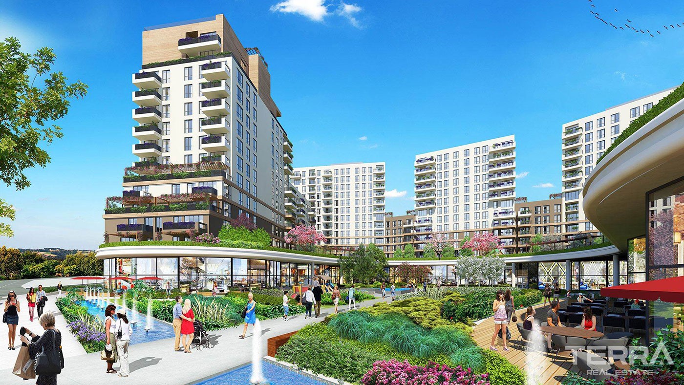 Luxury Apartments in High-end Complex in Istanbul - 38633