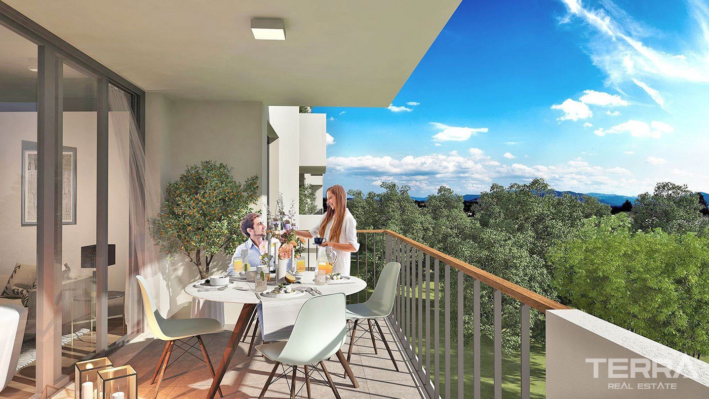 Luxury Apartments in High-end Complex in Istanbul - 38634