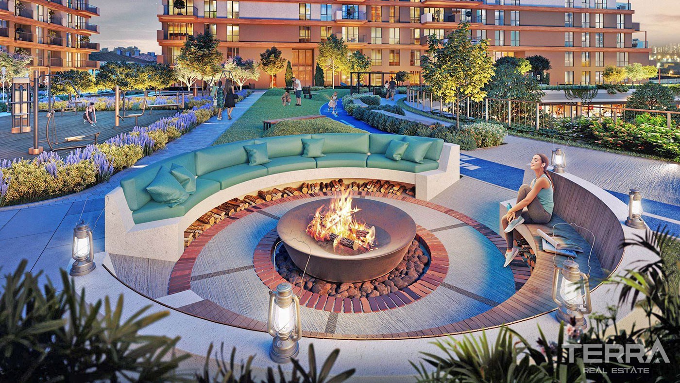Luxury Apartments in High-end Complex in Istanbul - 38637