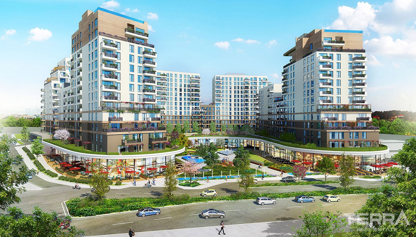 Luxury Apartments in High-end Complex in Istanbul - 38638