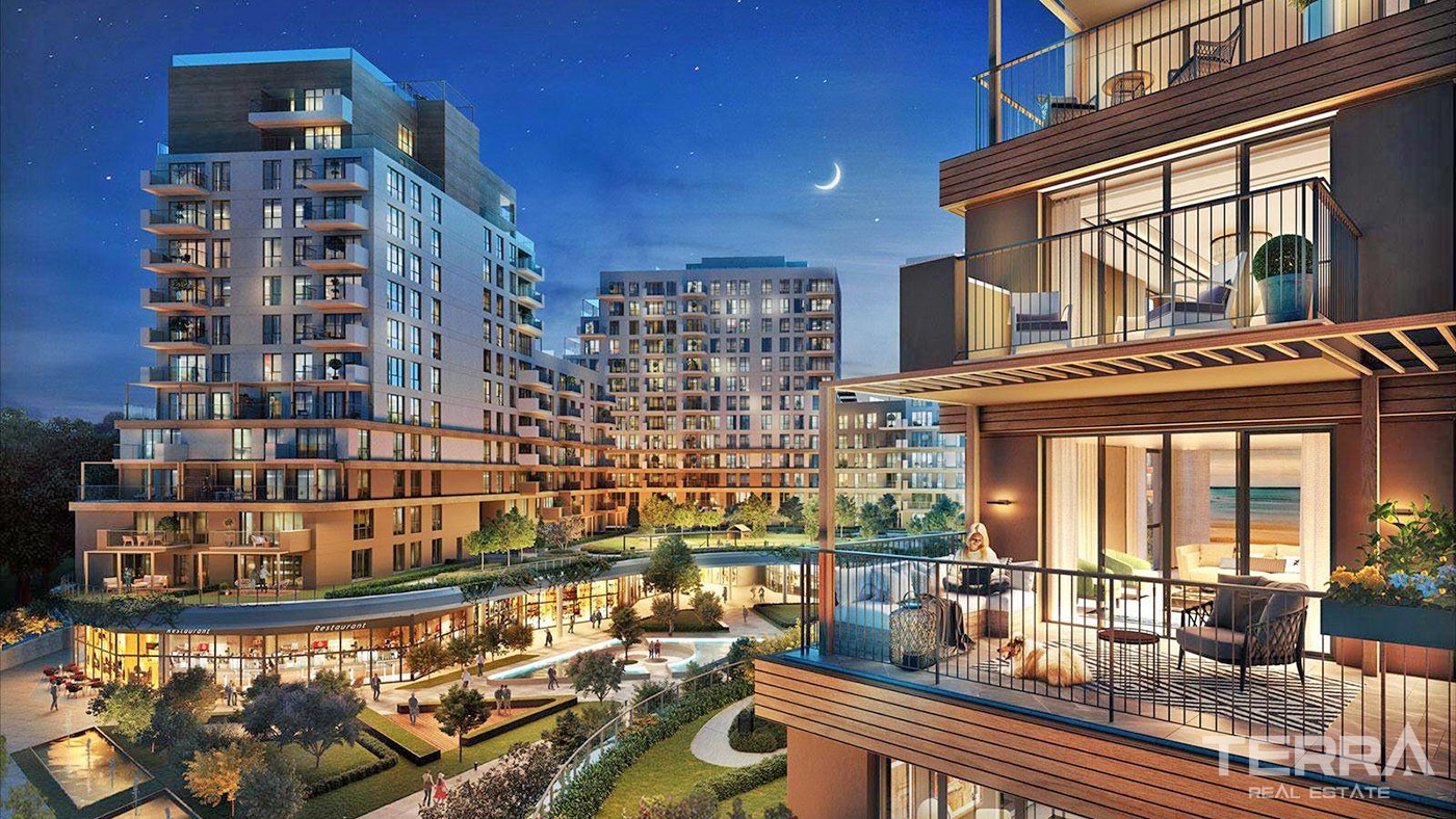 Luxury Apartments in High-end Complex in Istanbul - 38639