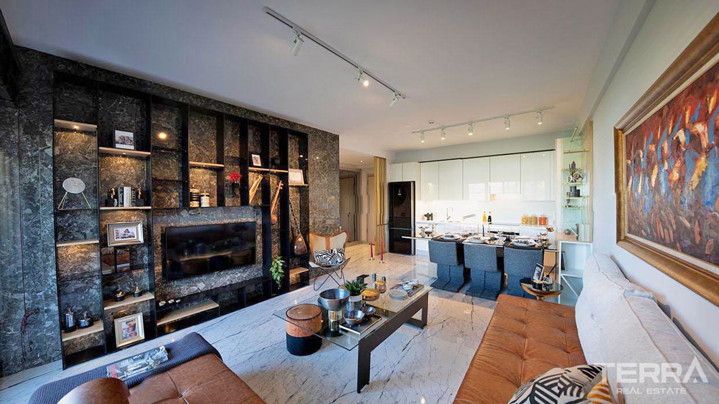 Luxury Apartments in High-end Complex in Istanbul - 38642
