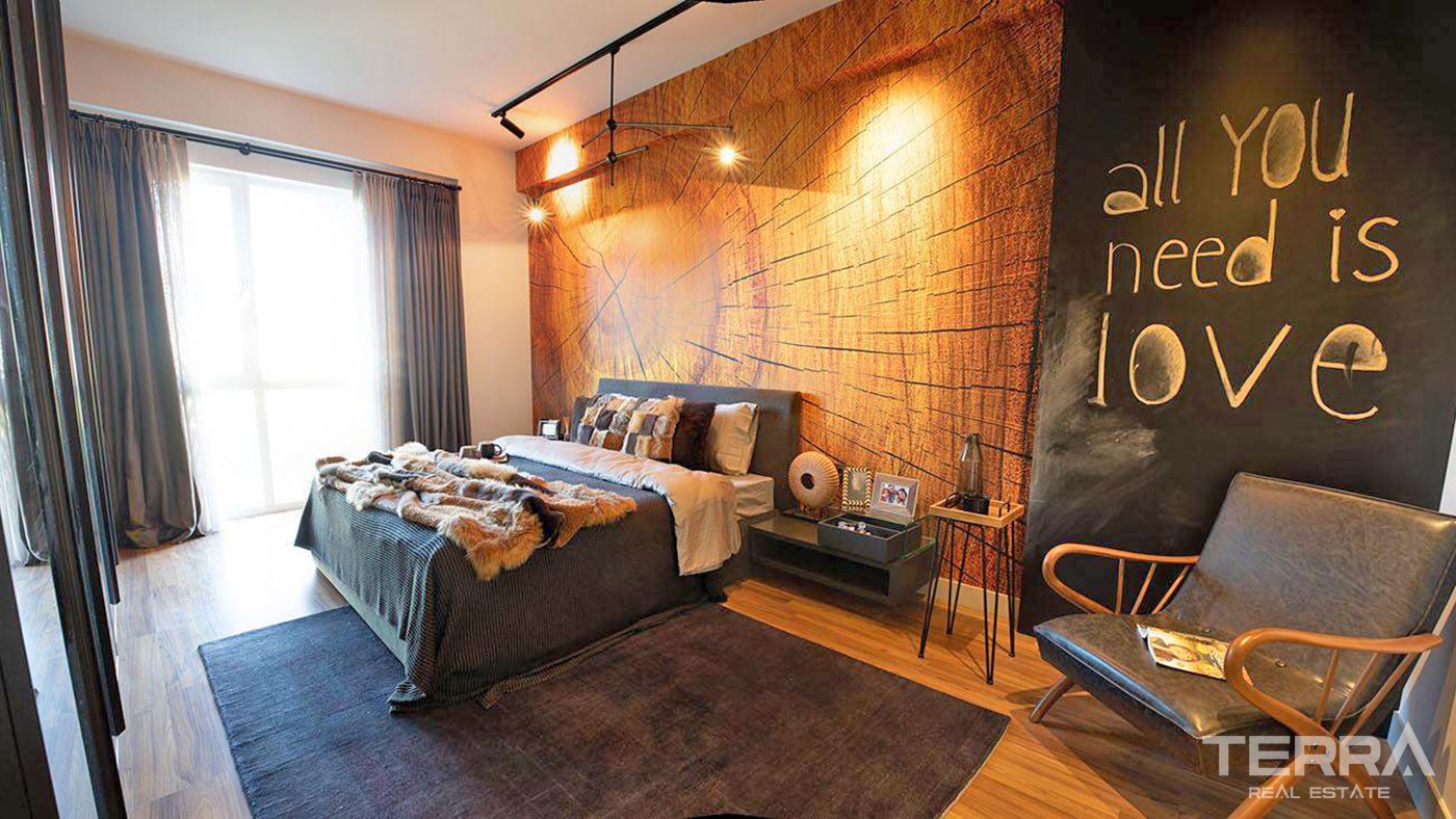 Luxury Apartments in High-end Complex in Istanbul - 38644