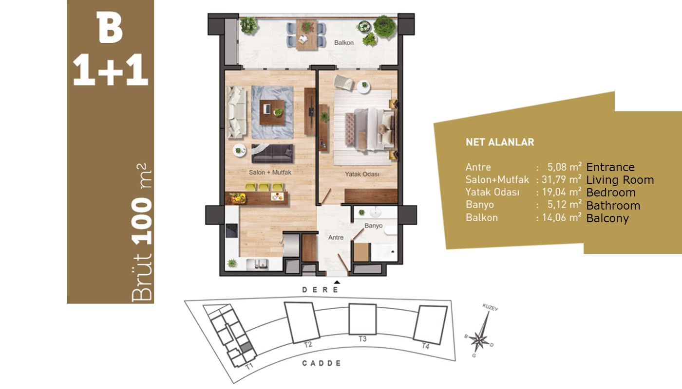Investment Apartments with High Living Standards in Istanbul - 18315