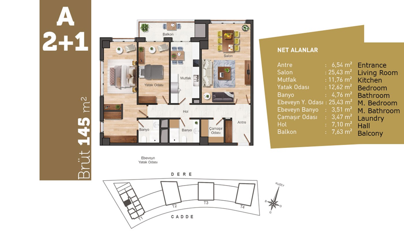 Investment Apartments with High Living Standards in Istanbul - 18318