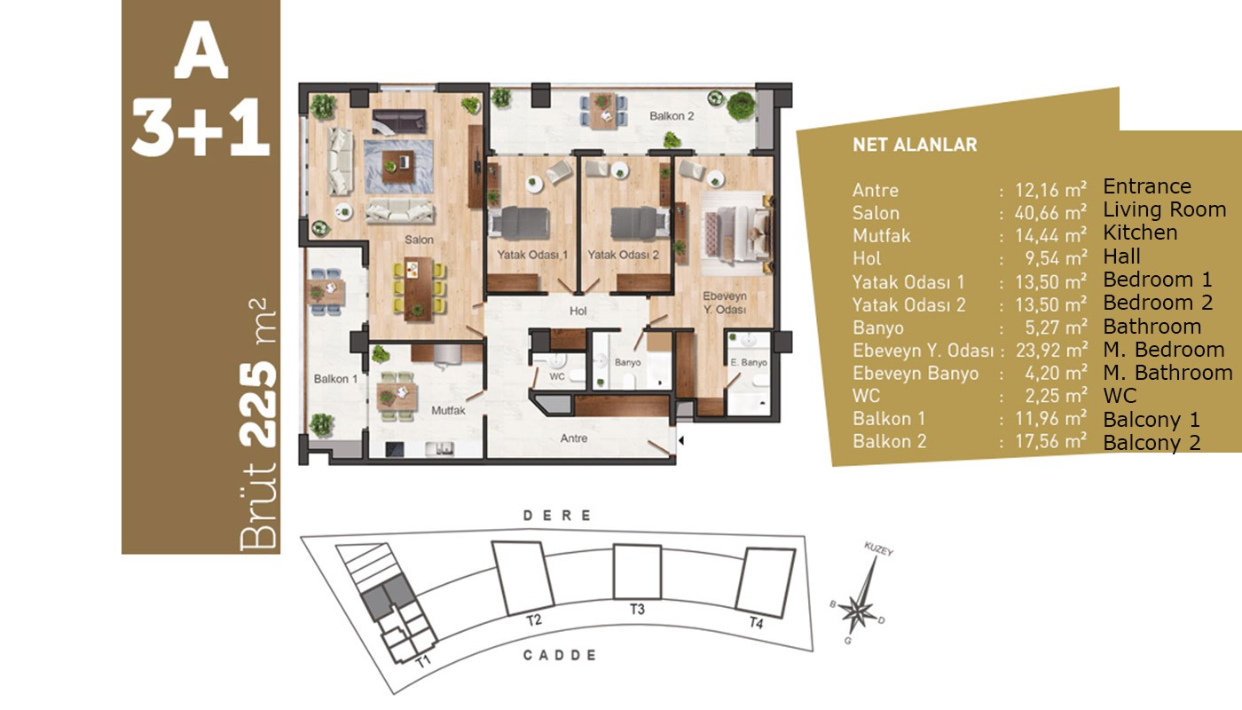 Investment Apartments with High Living Standards in Istanbul - 18320