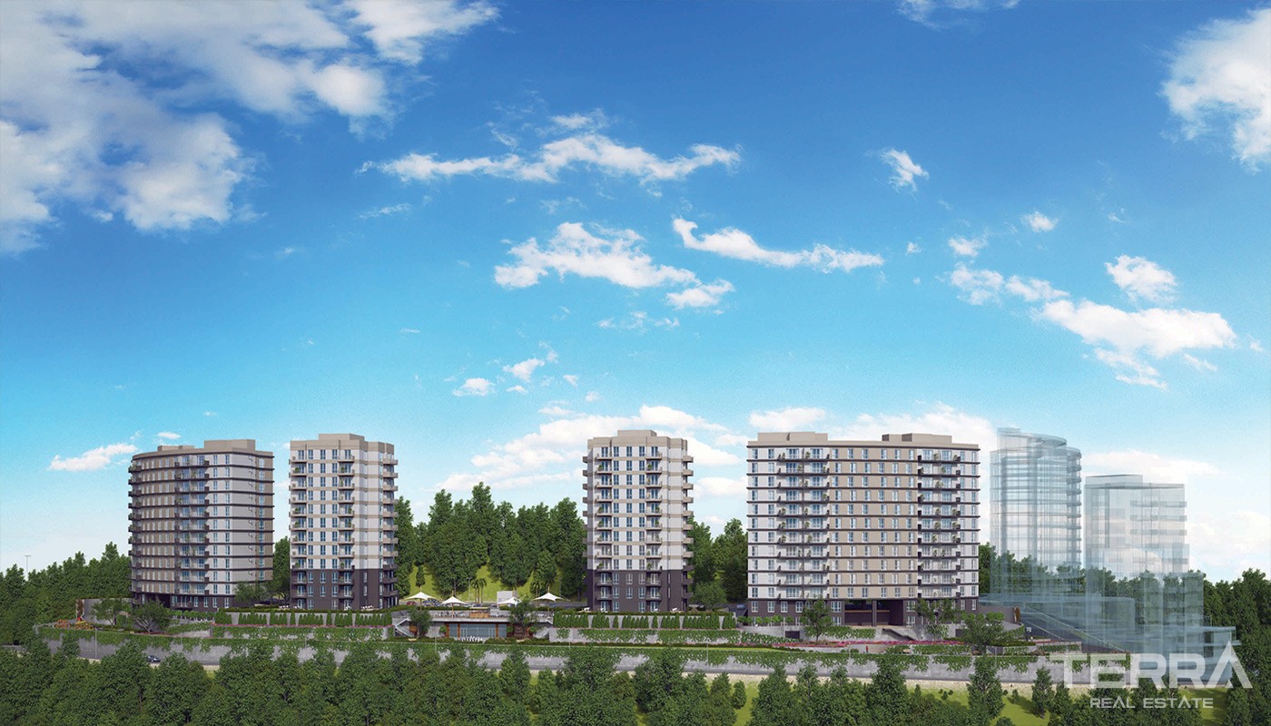 Prestigious Apartments in Istanbul Bahcesehir - 18330