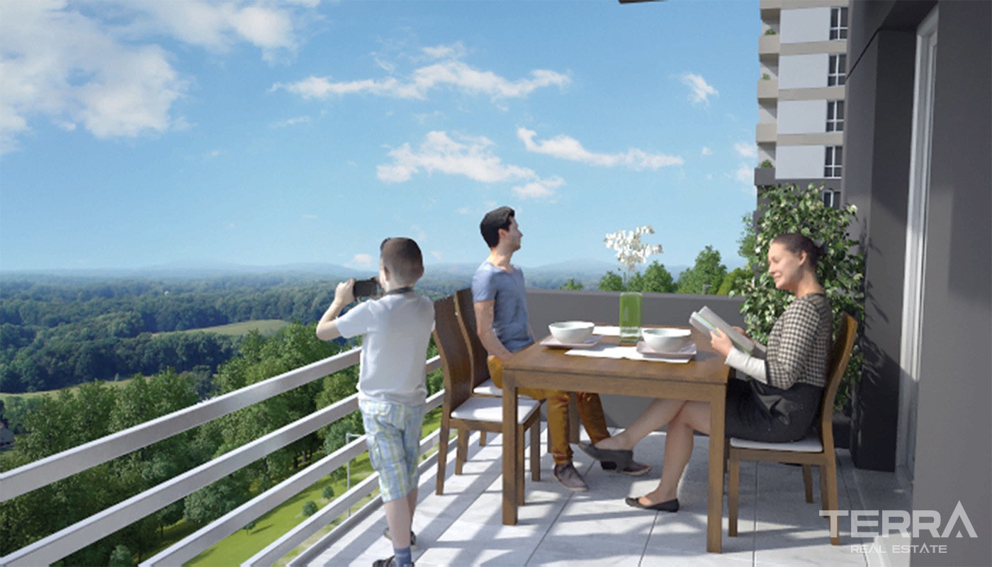 Prestigious Apartments in Istanbul Bahcesehir - 18337