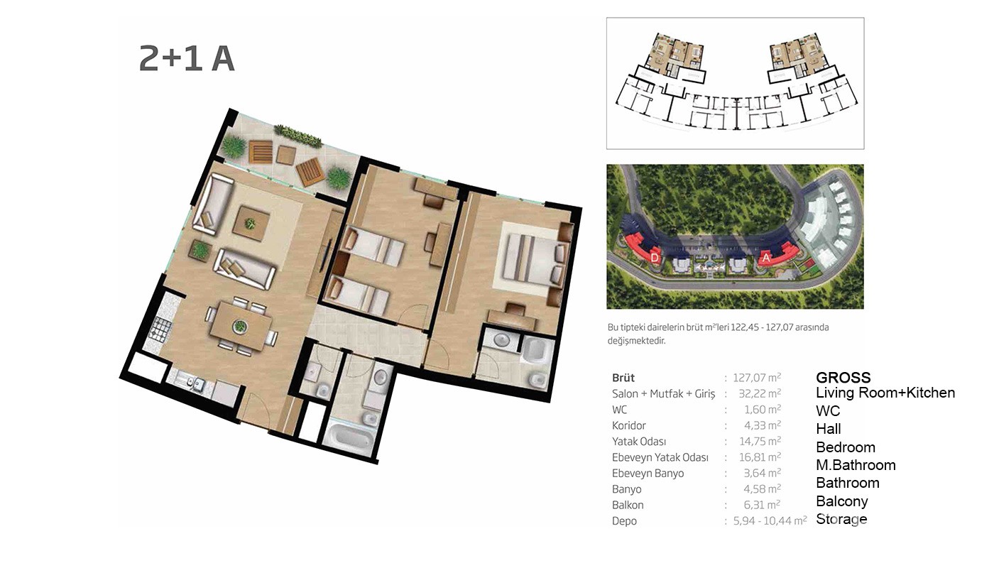 Prestigious Apartments in Istanbul Bahcesehir - 18340