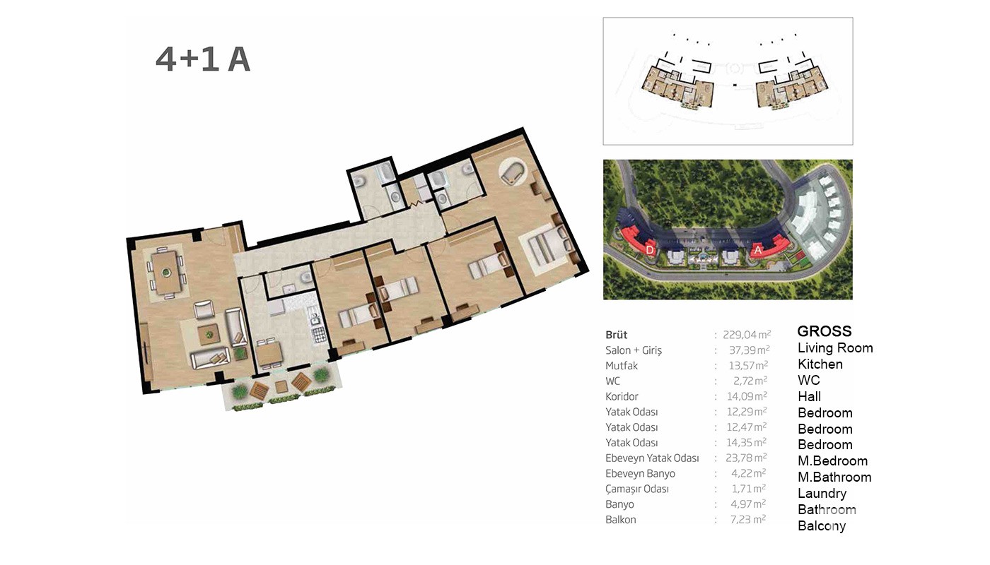 Prestigious Apartments in Istanbul Bahcesehir - 18348