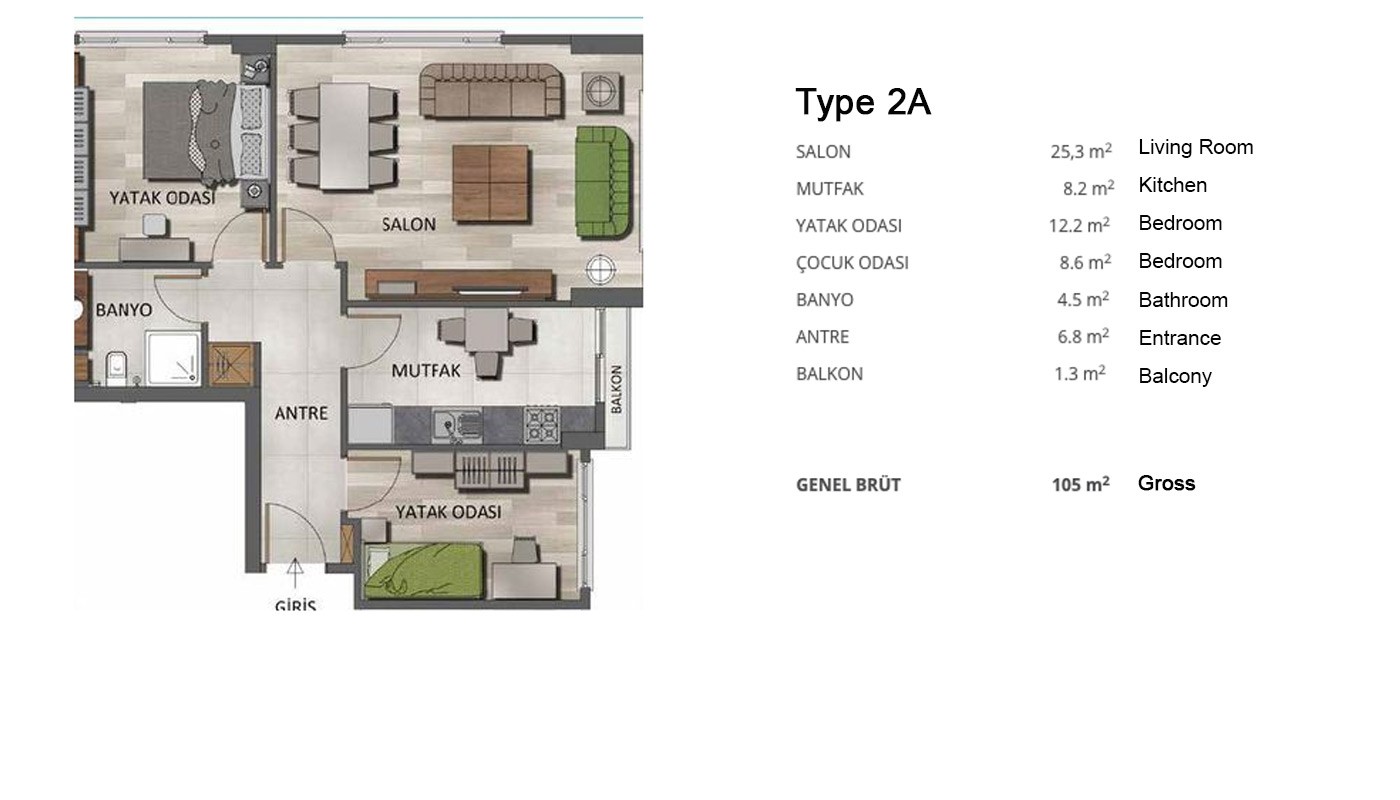 Investment Apartments in Istanbul Türkei - 18364