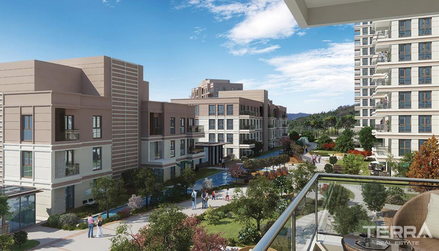 Brand New Luxury Apartments in Istanbul Bahçeşehir - 18375