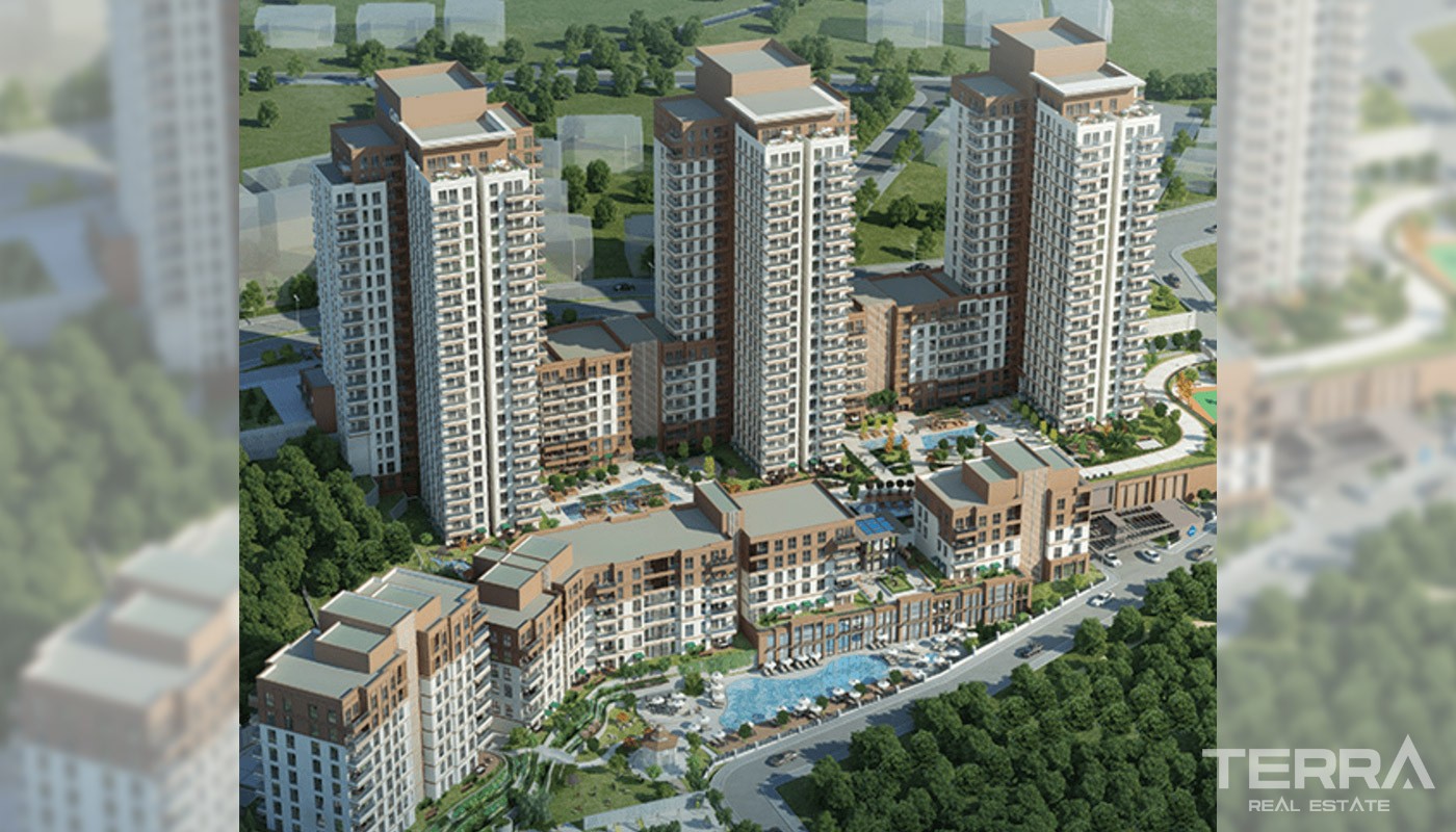 Brand New Luxury Apartments in Istanbul Bahçeşehir - 18379