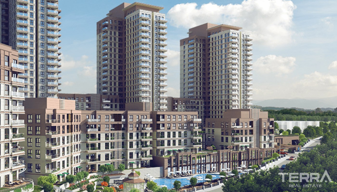 Brand New Luxury Apartments in Istanbul Bahçeşehir - 18380