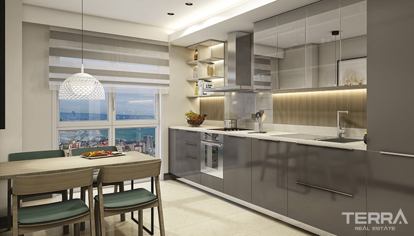 Brand New Luxury Apartments in Istanbul Bahçeşehir - 18384