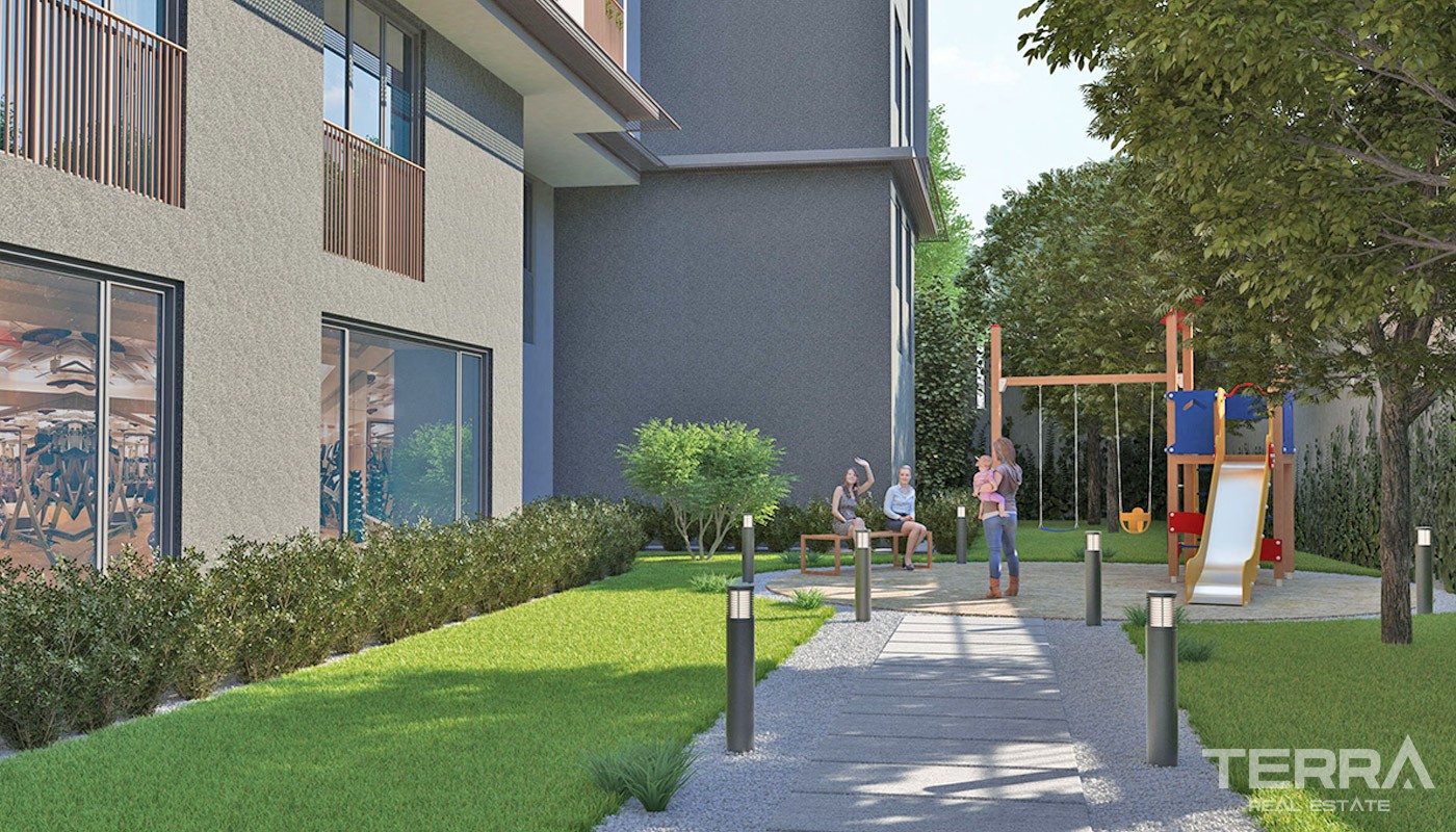 Modern Istanbul Apartments 300 mt to the TEM Highway - 18416