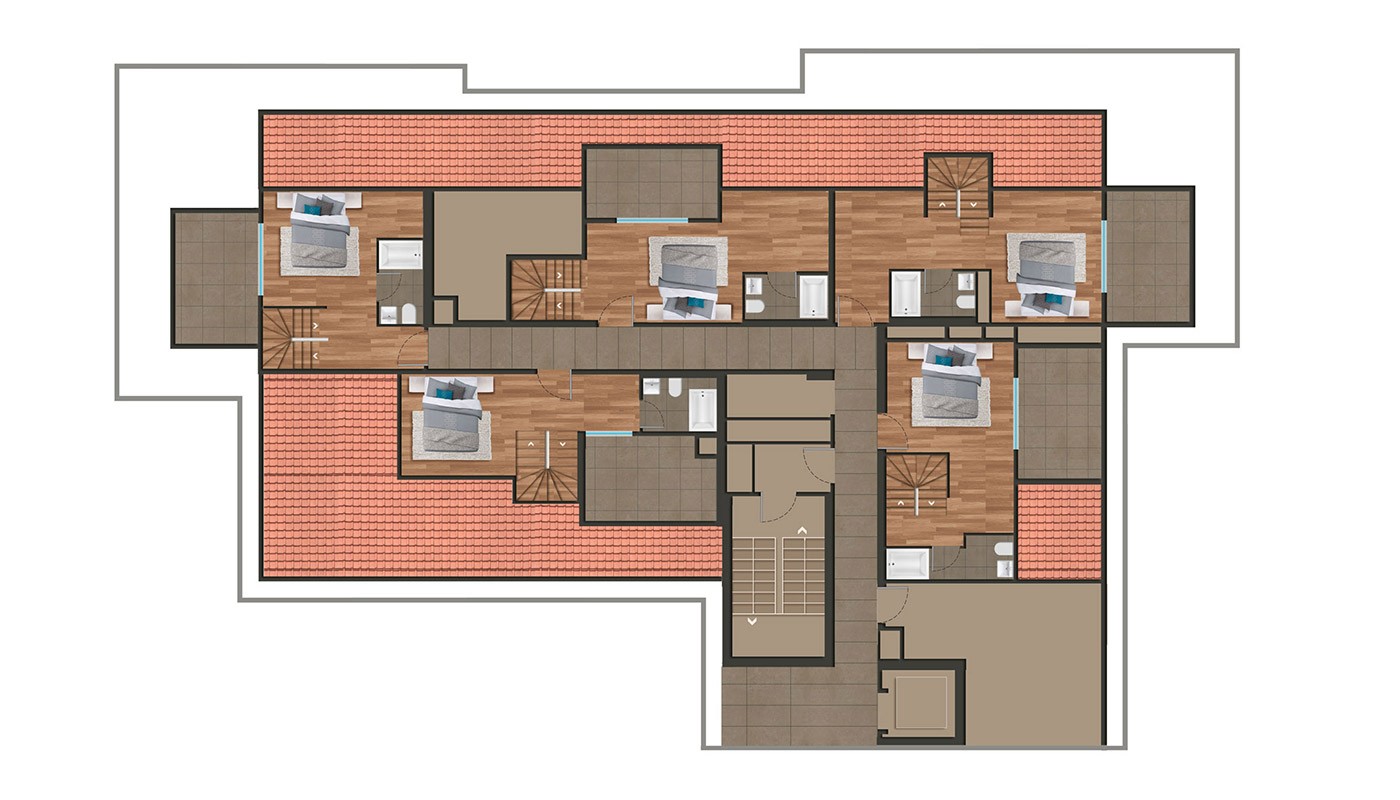 Modern Istanbul Apartments 300 mt to the TEM Highway - 18421